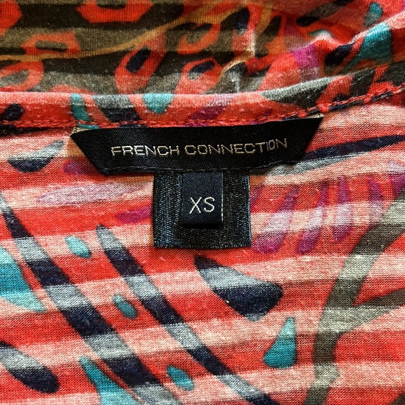Oversize French connection tropical t-shirt - Picture 3 of 3
